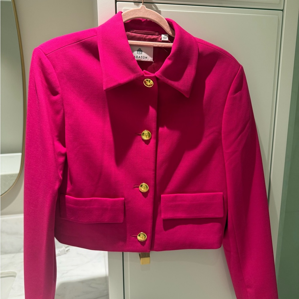 Babaton Short Blazer in Granita Pink